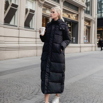 Damparka – Lång modell – Huva – Quiltad isolering