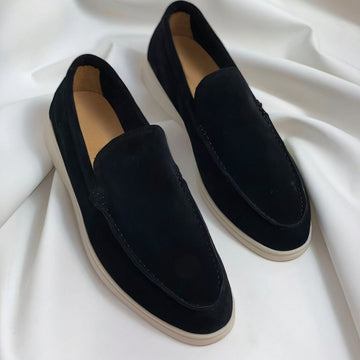 Herr Loafers – Mockaöverdel – Tjock Gummisula – Slip-on