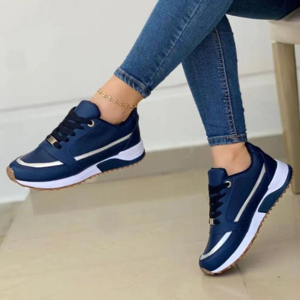 Damsneakers – Bekväm passform – Lättviktsdesign – Sportig vardagsstil