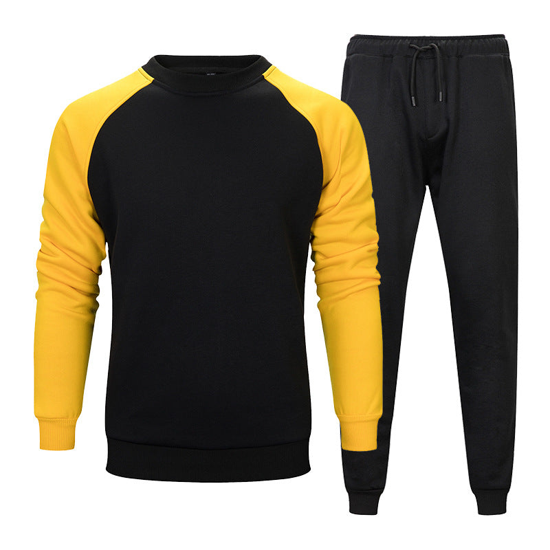 Herr Sportset – Sweatshirt och Mjukisbyxor – Raglanärm – bild 1