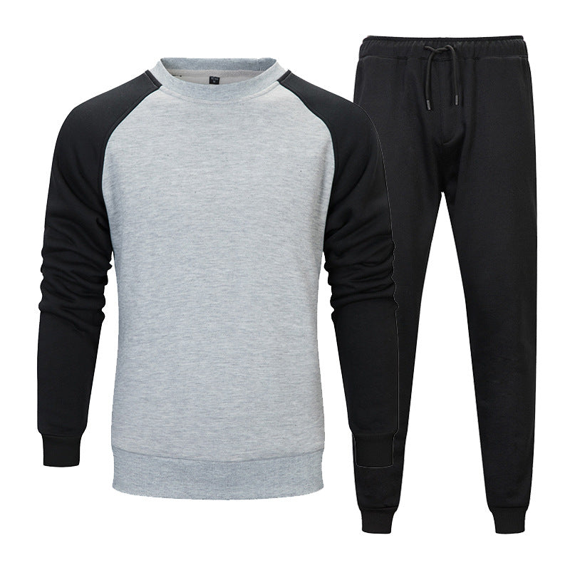 Herr Sportset – Sweatshirt och Mjukisbyxor – Raglanärm – bild 1