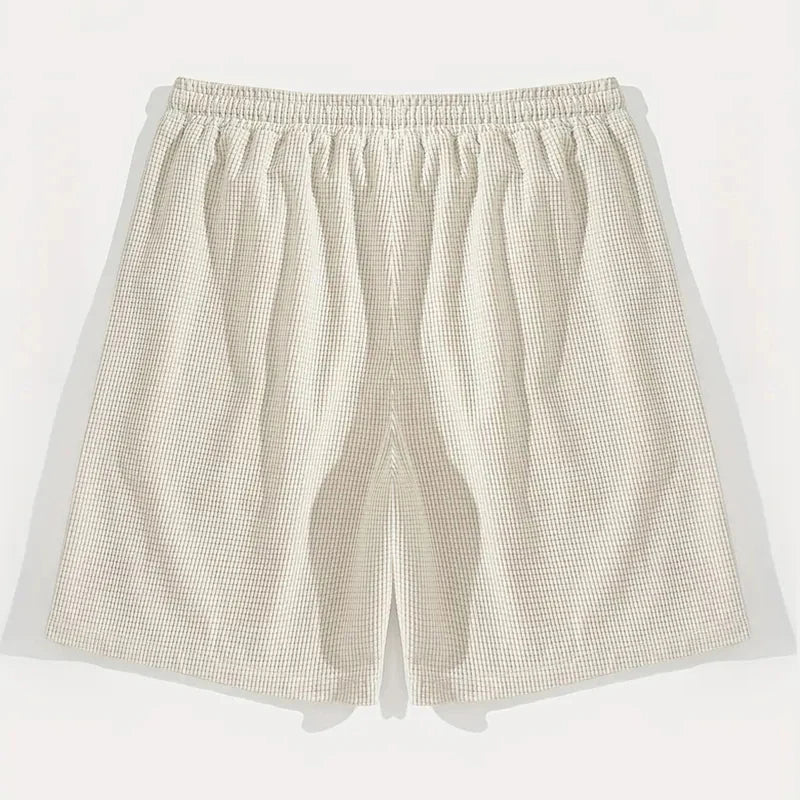 Herr Shorts – Vaffelstruktur – Dragsko i Midjan – Sommar
