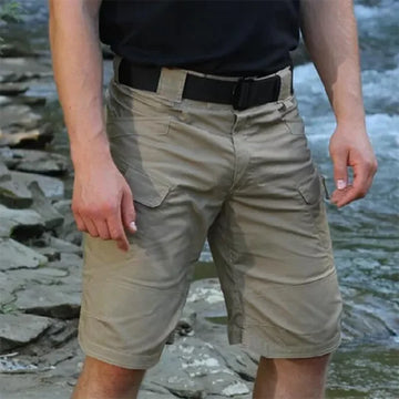 Herr Taktiska Cargo Shorts – Flera Fickor – Ledig Passform – Utomhus