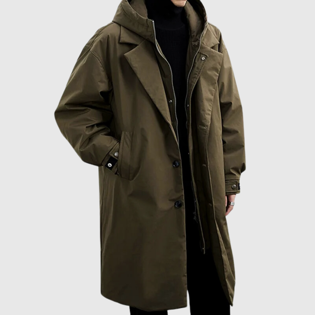 Herrparka – Isolerat foder – Huva – Regular fit