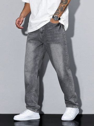Herr Jeans – Rak Passform – Ledig Stil – Klassisk Denim