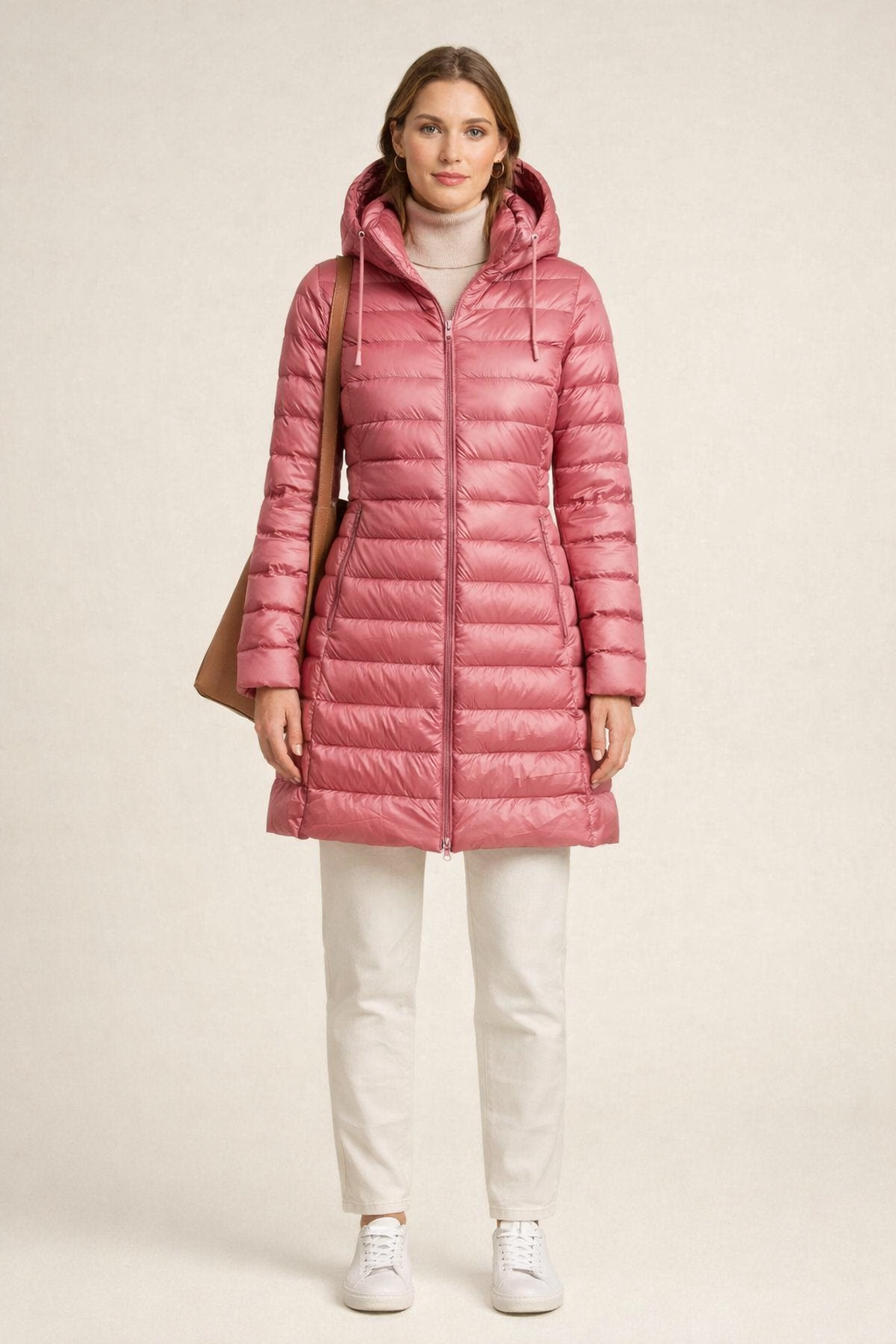 Damparka – Quiltad – Isolerad – Huva, framifrån