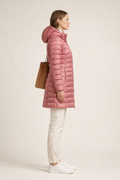 Damparka – Quiltad – Isolerad – Huva, sidan