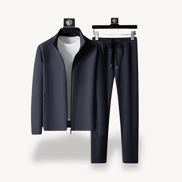 Herrtracksuit – 2-delat set – Jacka med dragkedja – Joggingbyxor