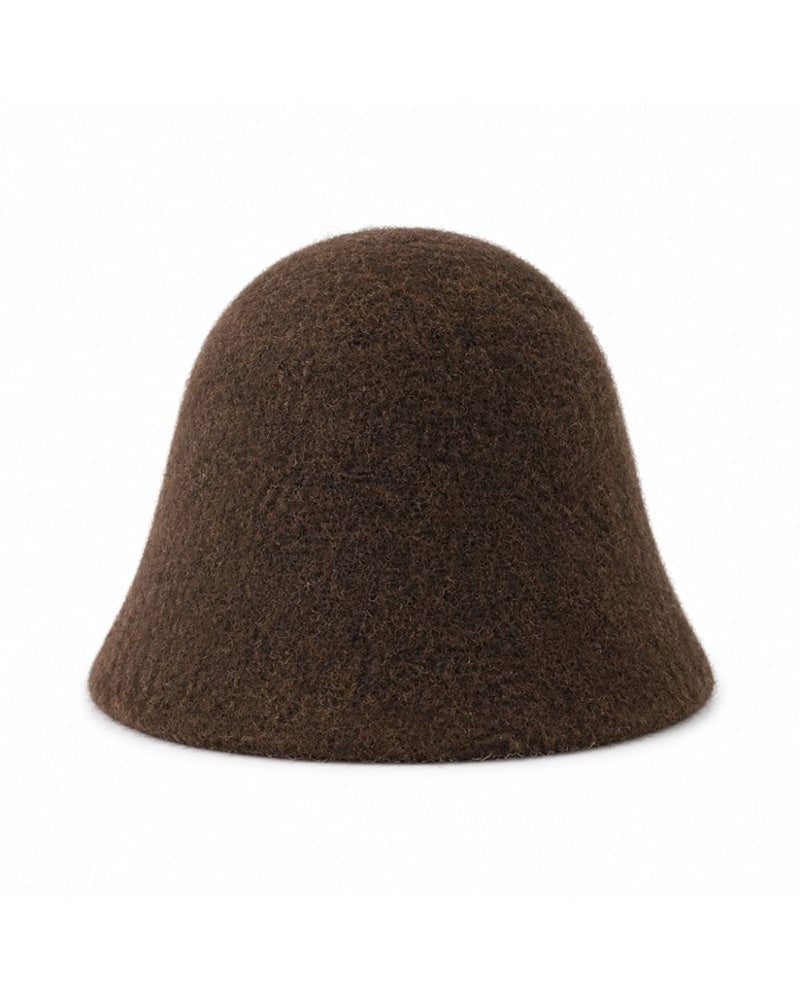 Dam Bucket Hat – Stickad Modell – Nedvikt Brätte – Vinter – bild 6