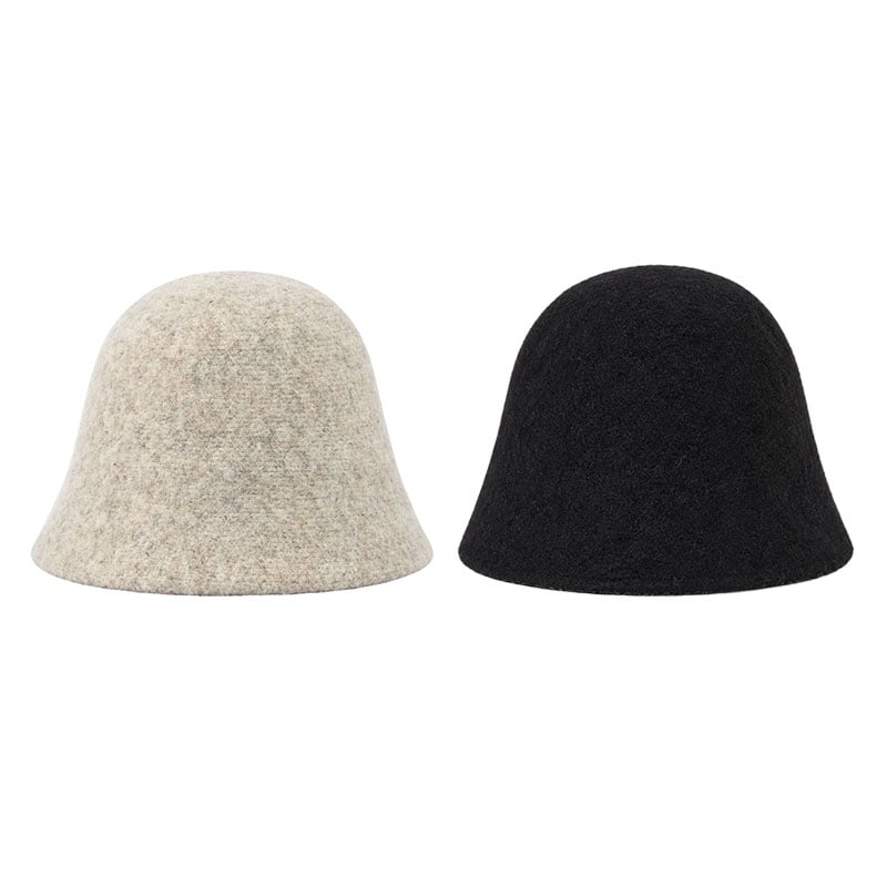 Dam Bucket Hat – Stickad Modell – Nedvikt Brätte – Vinter – bild 7