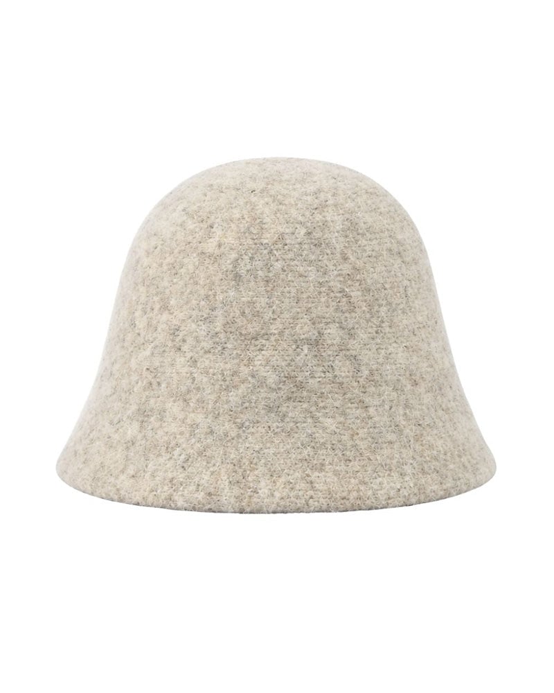 Dam Bucket Hat – Stickad Modell – Nedvikt Brätte – Vinter – bild 1